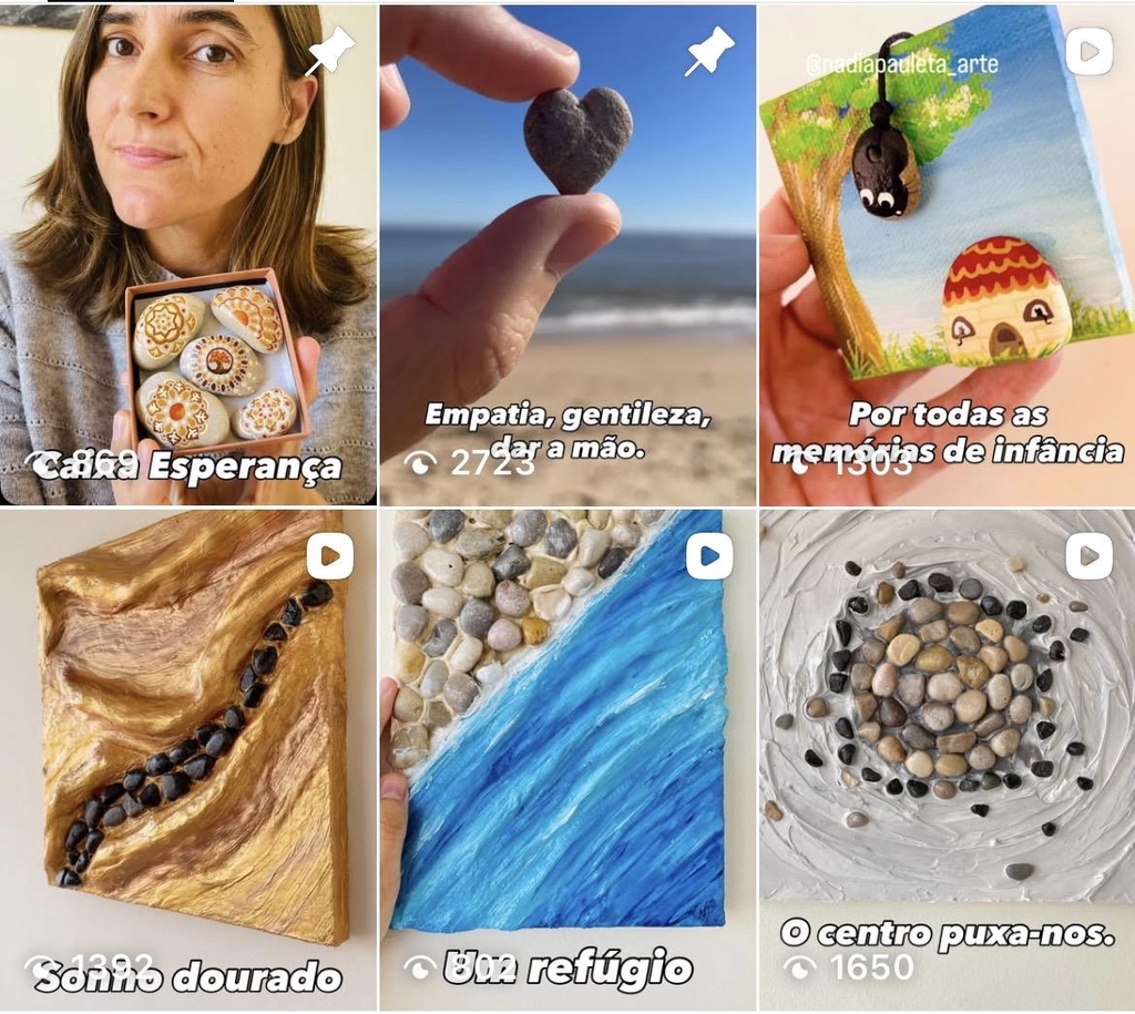 Publicações do instagram 