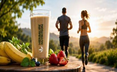 Global wellness lifestyle with personalized nutrition and active healthy living support