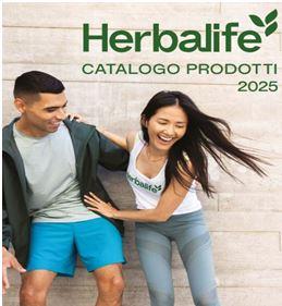 Catalogo Herbalife 2025 con prodotti nutrizionali per benessere quotidiano, controllo del peso e prestazioni fisiche
