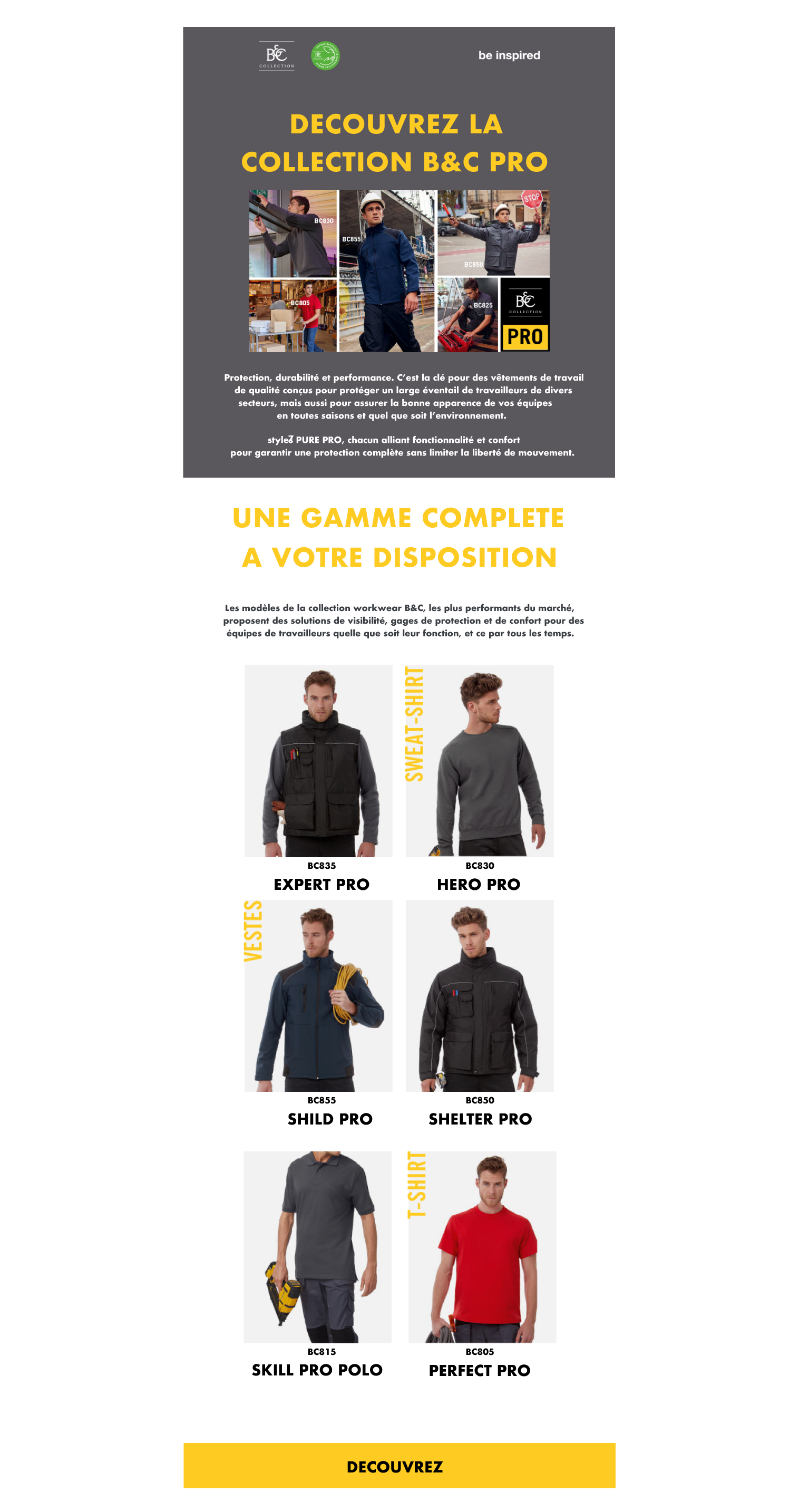 B&C Pro - Protection, durabilité et performance