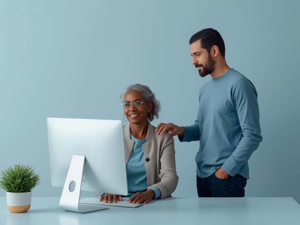 Livraison et mise en service d’ordinateur par un technicien informatique