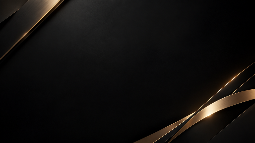 Luxury black and champagne gold abstract background for Westward Agency