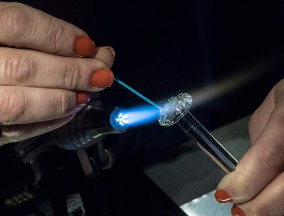 Verre à la flamme