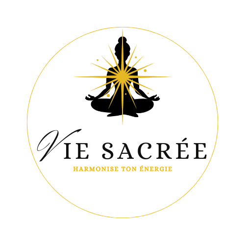 Vie Sacrée, symbole de méditation, d'harmonie énergétique et de bien-être spirituel.