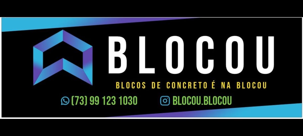 Só quem constróio com os bloos da blocou, conhece as vantagens!