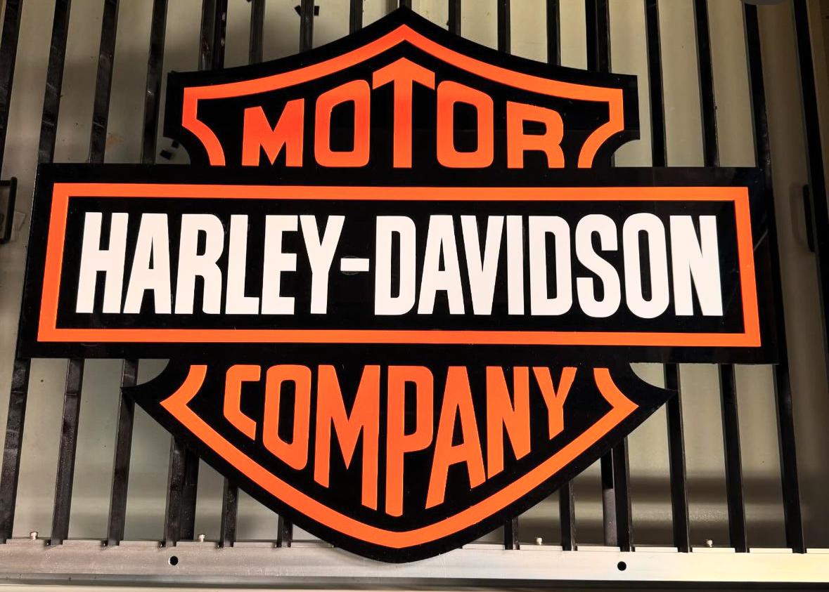 Enseigne Harley Davidson