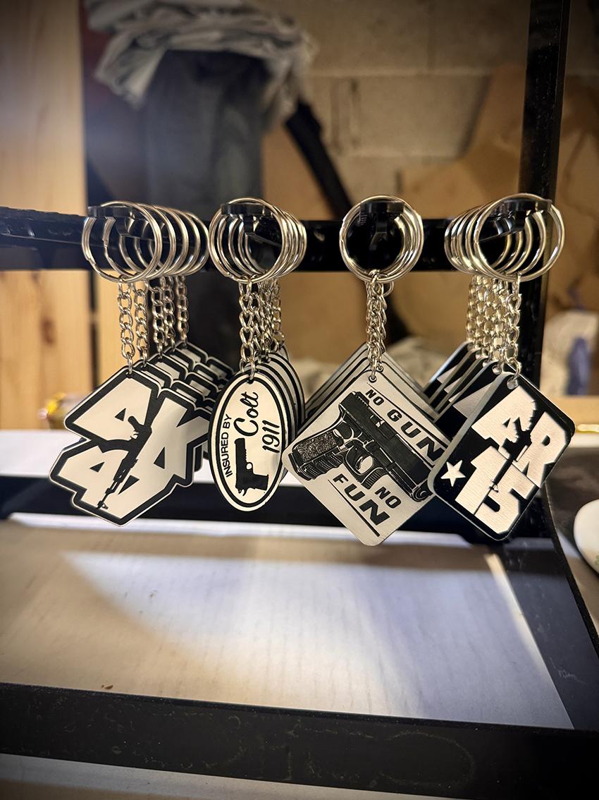 porte clés sur mesure