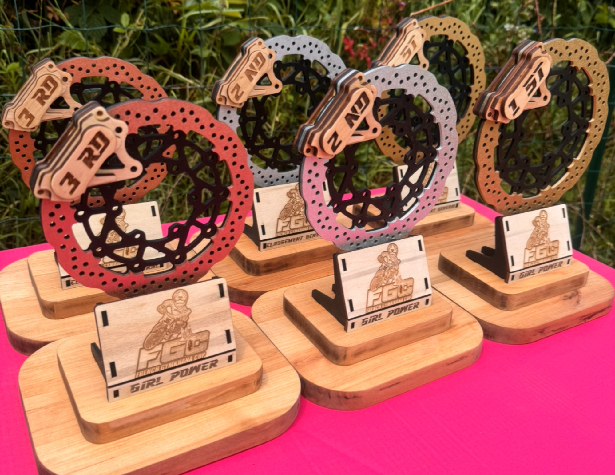 Trophées en bois sur mesure
