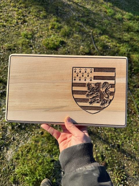 planche apéro sur mesure en hetre massif
