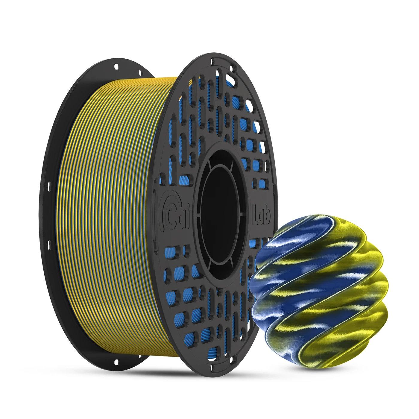 Filament bleu & doré