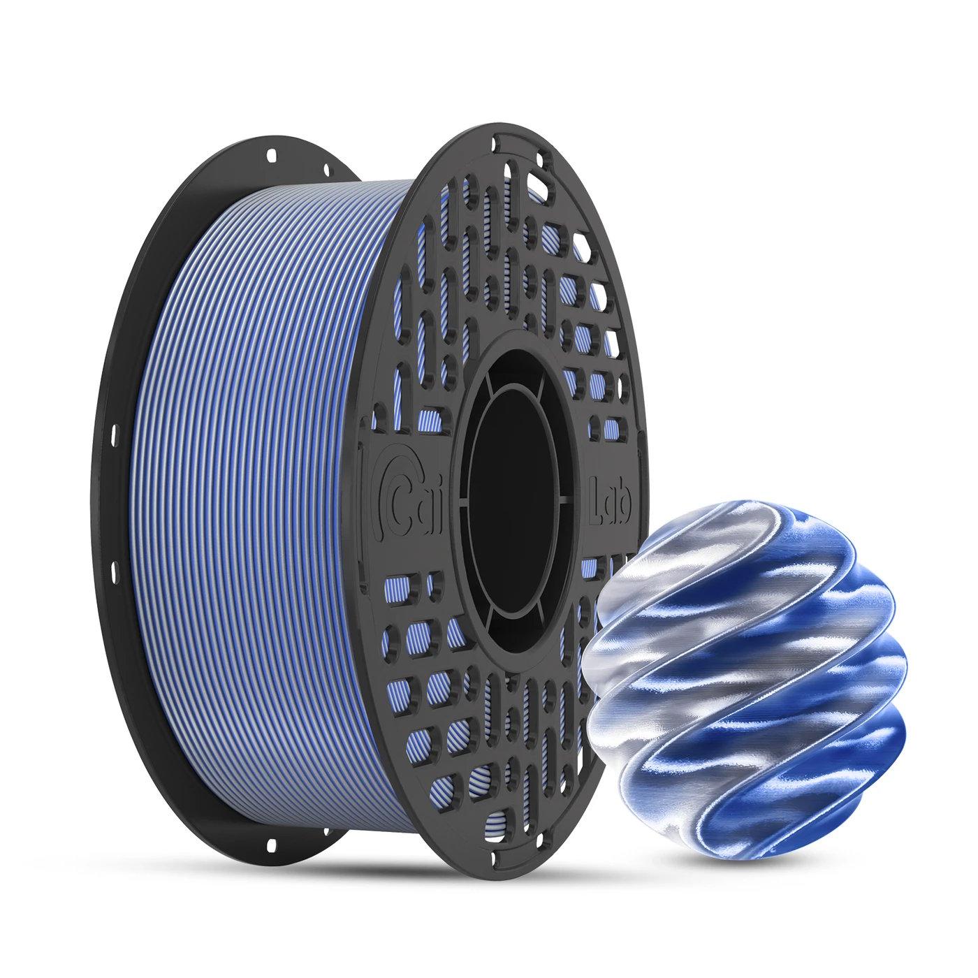 Filament bleu & argenté