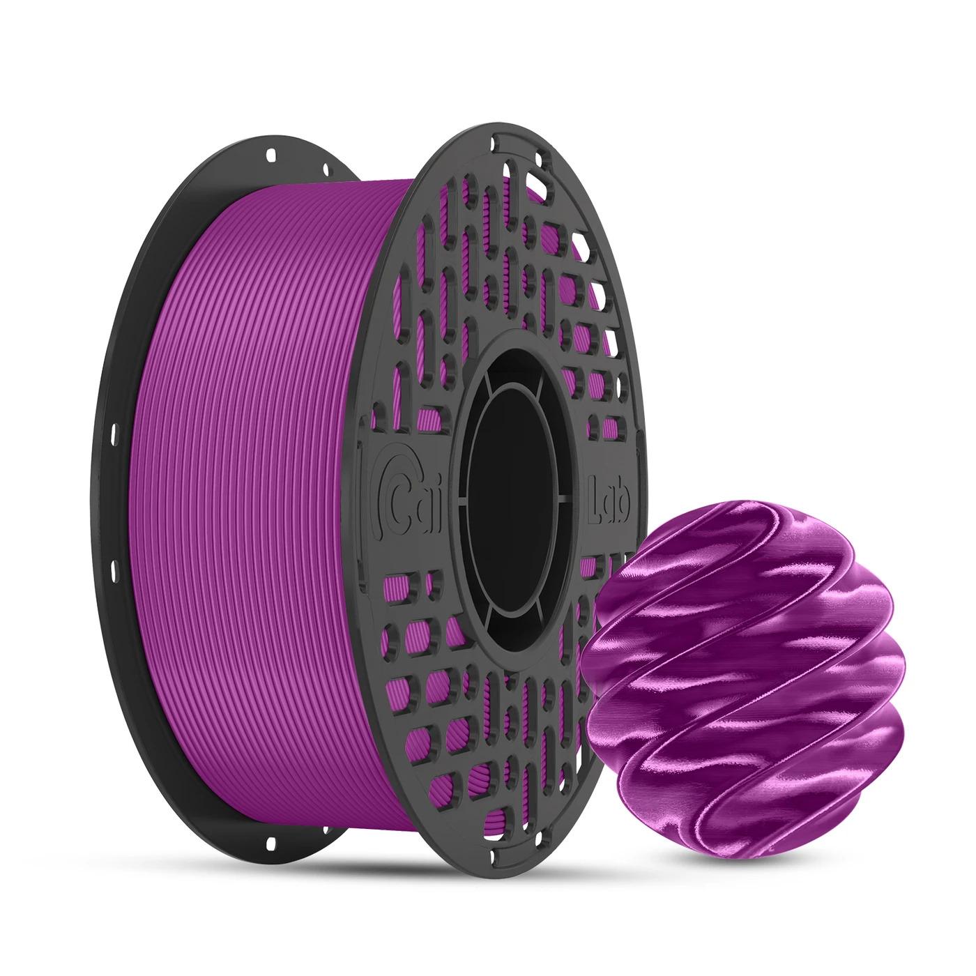 Filament violet soie