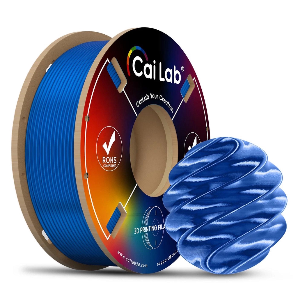 Filament bleu soie
