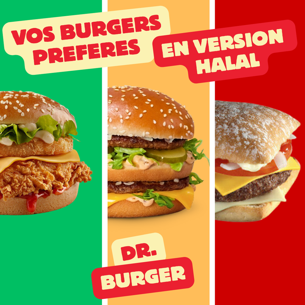 Dr. Burger le spécialiste du Burger halal sur Avignon. 