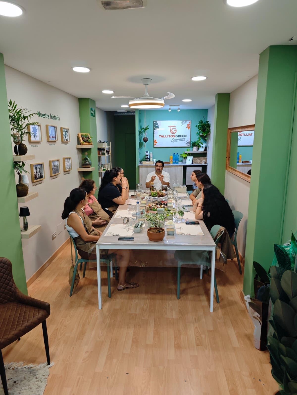 Tallitos Green. Talleres de plantas en La Laguna