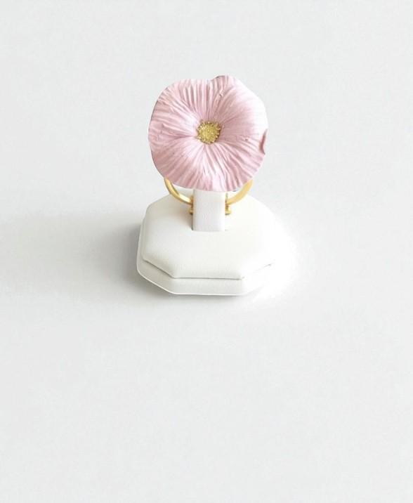 Bague Ajustable marbré en Acier Inoxydable