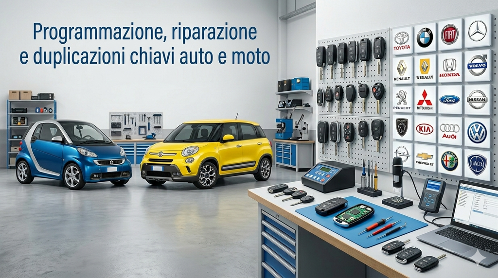 Cover in silicone colorati  e gusci compatibili per sostituire e proteggere le vostre chiavi auto.