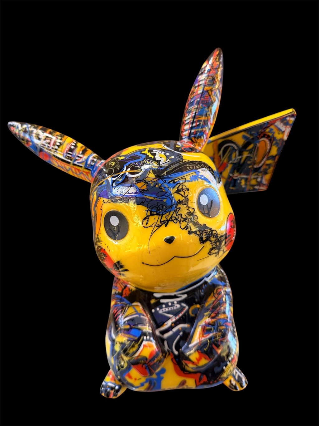 Pikachu Pokémon signé Lancelin M