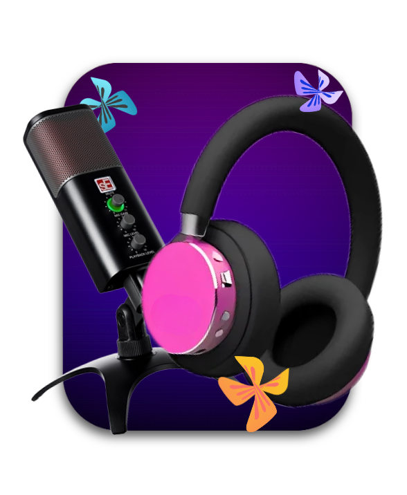 Studio, USB mikrofoner, USB ljudkort interface