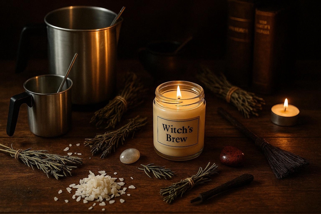          🌙 Wicked Wix 🌙
Handcrafted Witchy Candles