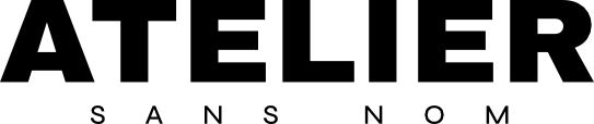 logo typographique de l'atelier sans nom