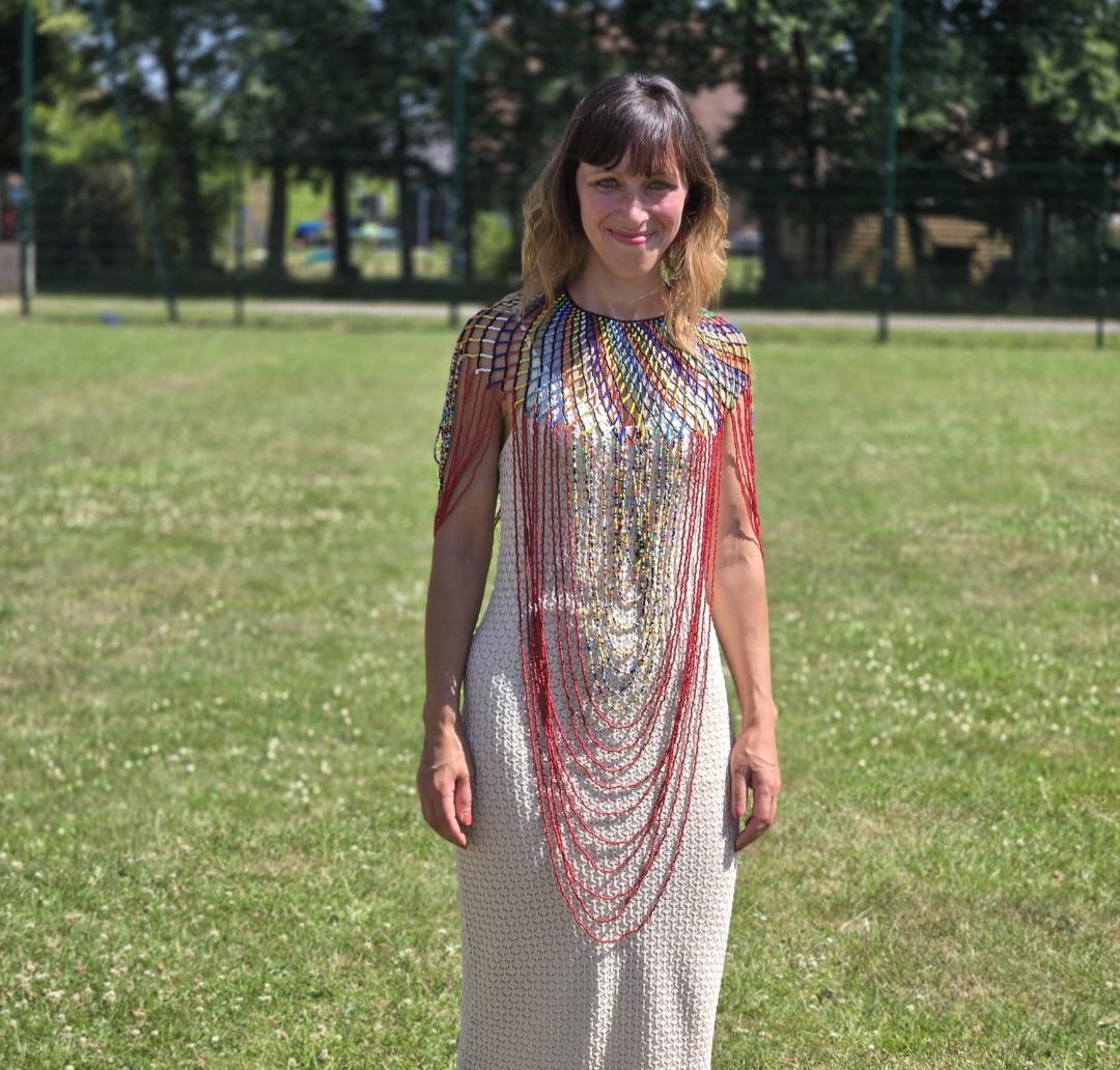 Marie , Mélodie du Coeur, créatrice en couture en conscience. Zafu, coussin de méditation , art spirituel, couture pour l'âme