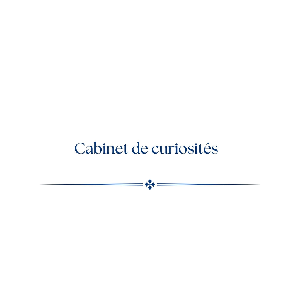 Cabinet de Curiosités : Un parfum énigmatique, inspiré des merveilles cachées.