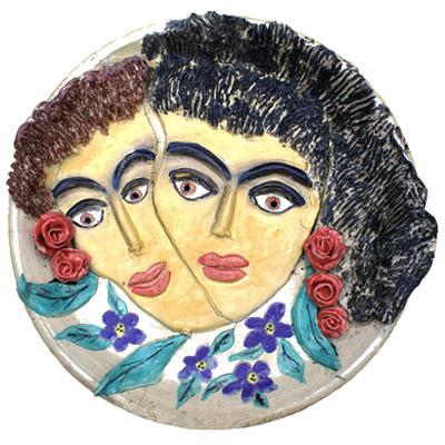 Guiti Creations ceramic plate