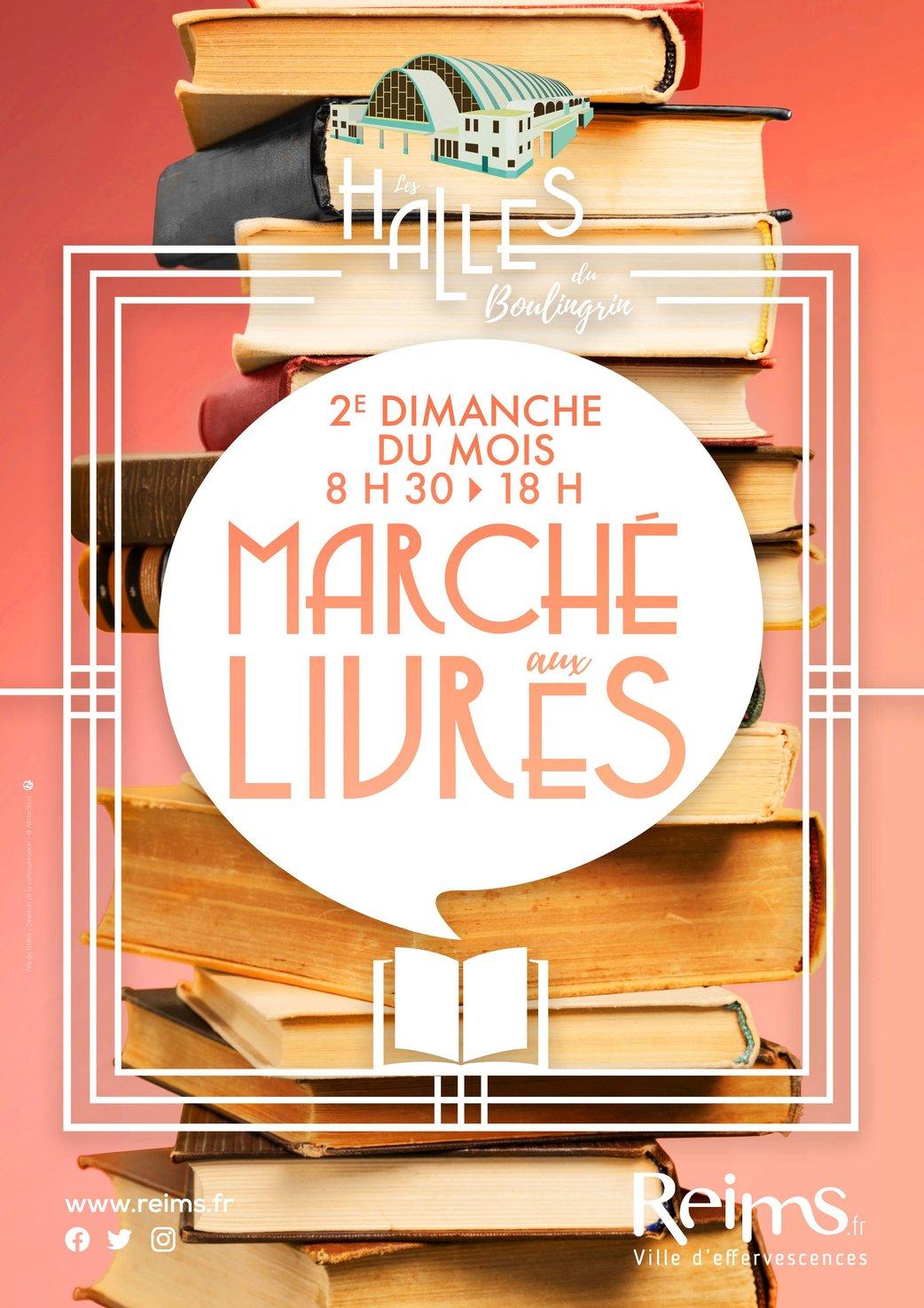 Aux Marchés aux Livres du Boulingrin à Reims le 14 décembre 2025