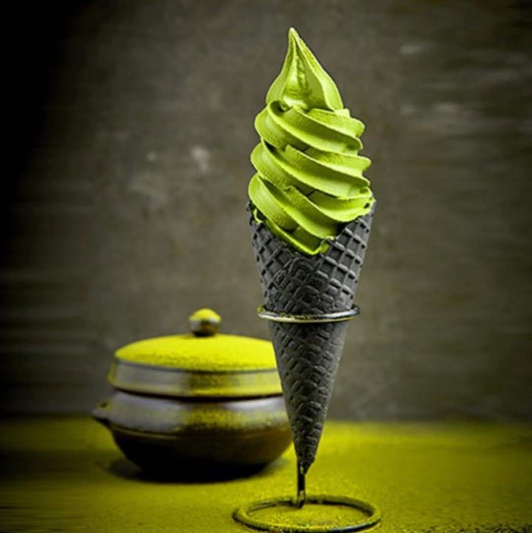 Matcha ice cream Sheffield