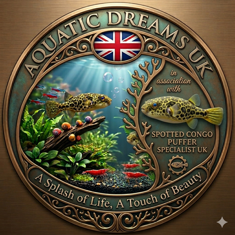 Aquatic Dreams UK Spotted Congo Puffer Fish 