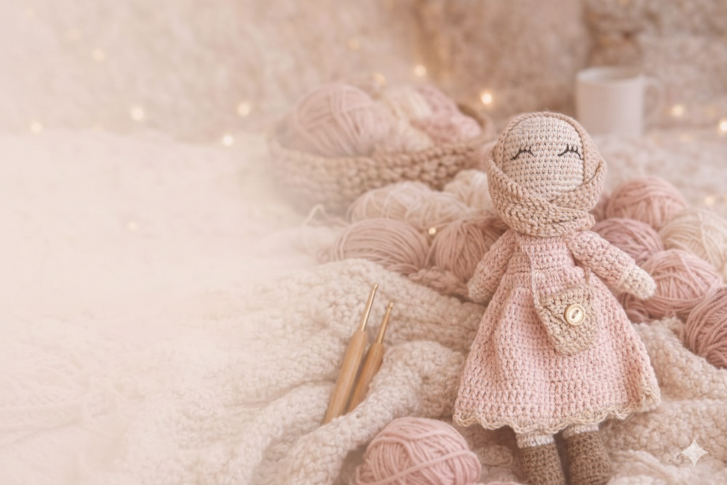 Poupées musulmanes en crochet 