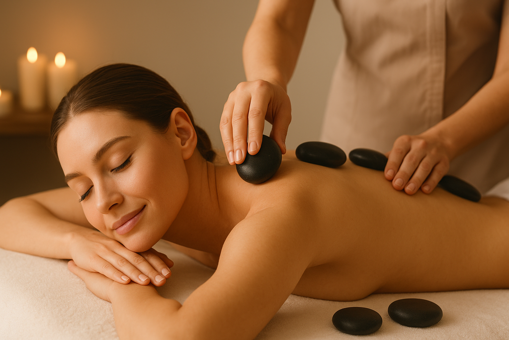 Lávaköves masszázs leírása