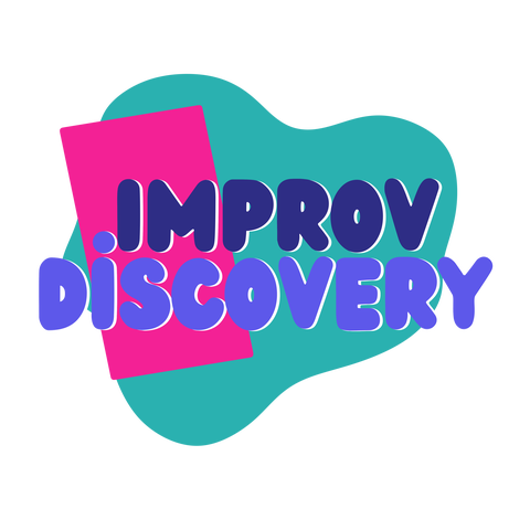 Improv Discovery logo-  improv classes and comedy shows in Thame and Oxfordshire