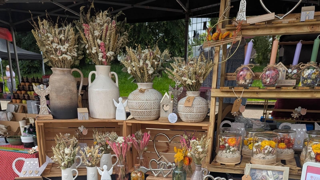 View our our market stall