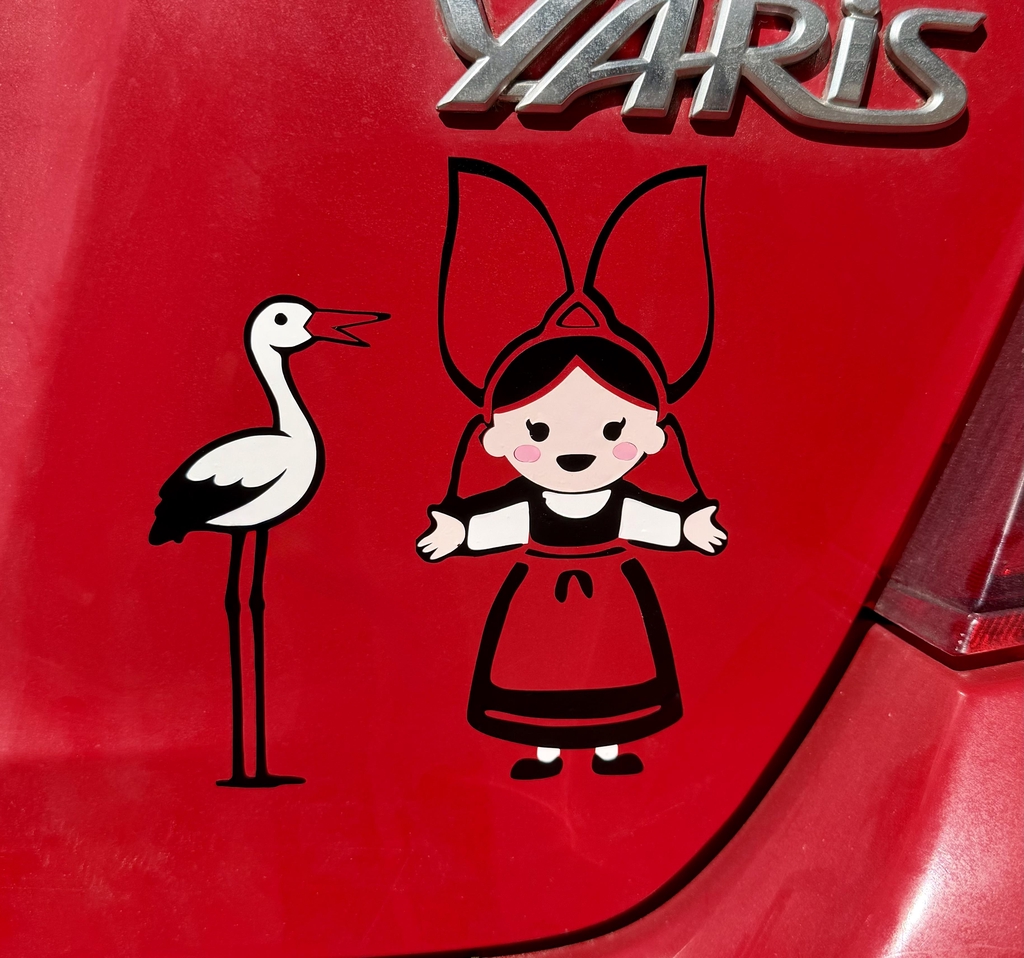 personnalisation d'une voiture à l'alsacienne