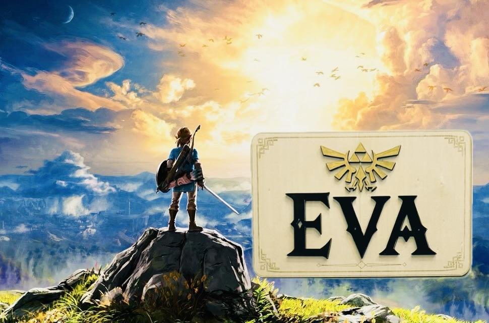 plaque de porte sur le thème Zelda