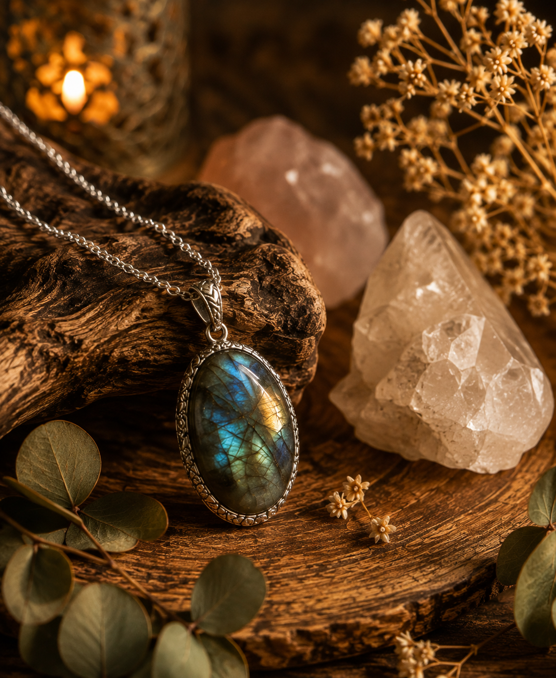 Collier en pierre