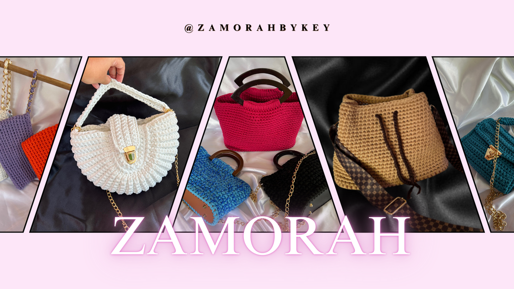 Confection de Sacs & Accessoires en crochet🧶