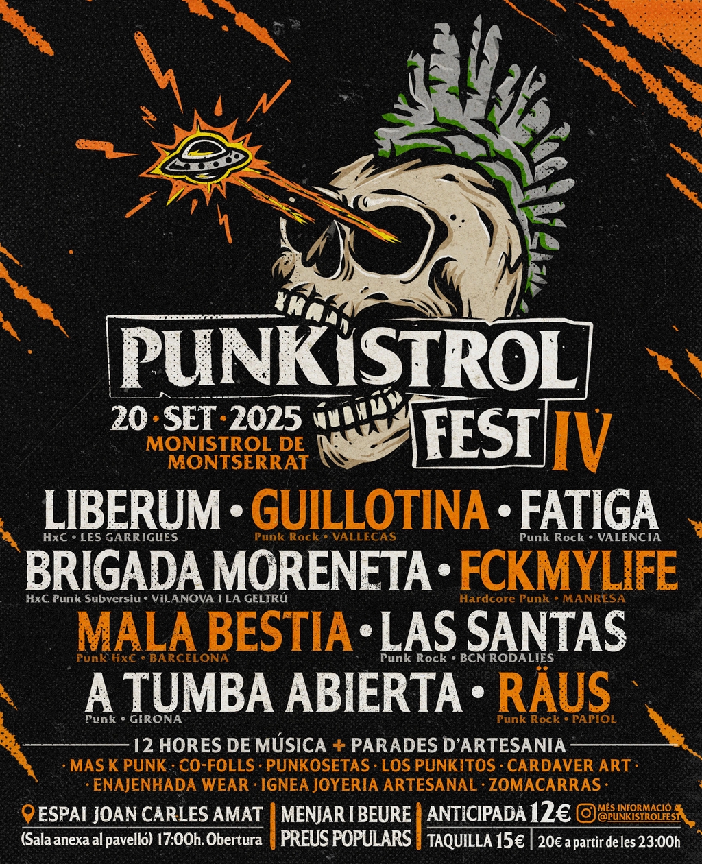 Cartell Punkistrol Fest 2025