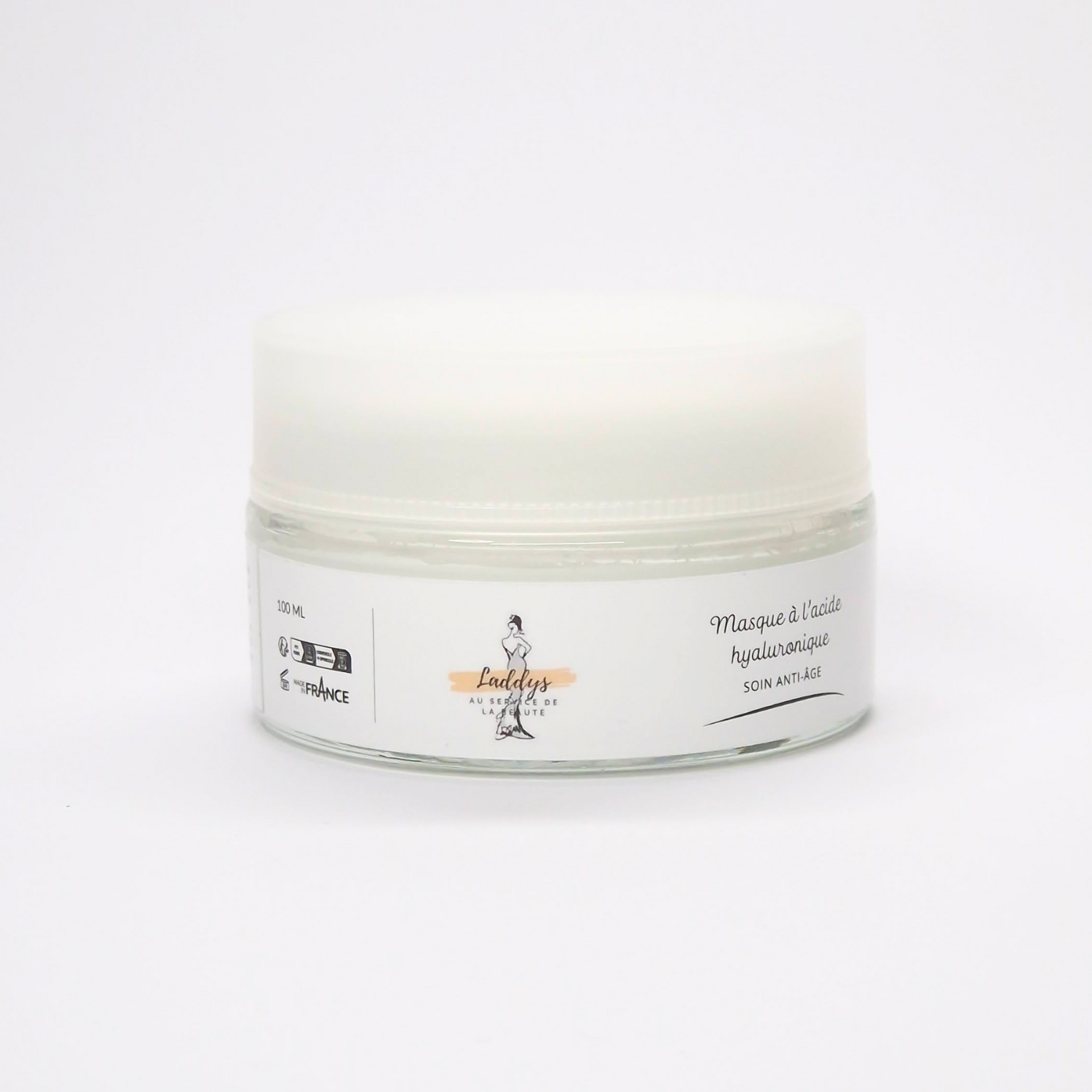 Masque Hydratant à l'Acide Hyaluronique Laddys – Régénération et Jeunesse