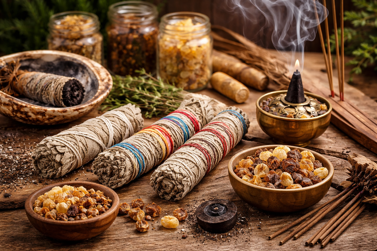 Smudging & Incense