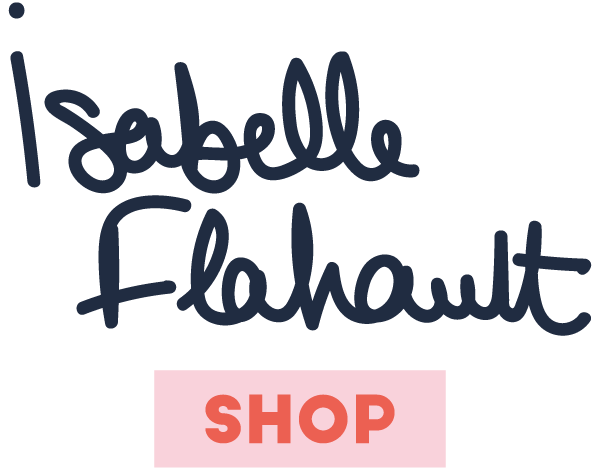 Logotype de la marque et boutique de l’illustratrice Isabelle Flahault.