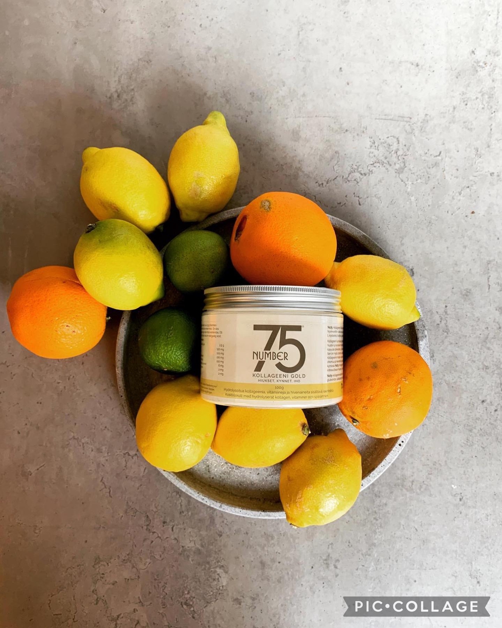 MIKSI VALITSISIN KÄYTTÖÖNI NO75- KOLLAGEENIJAUHEEN?
