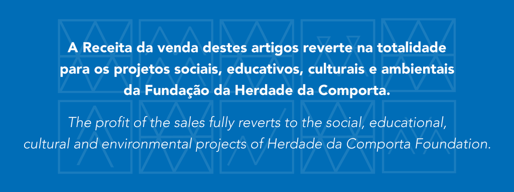 T-shirts e Sweatshirts da Fundação HdC, na sua Loja da Casa da Cultura na Comporta