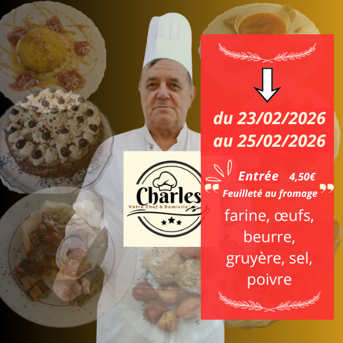 commandez sur charleschefadomicile.fr