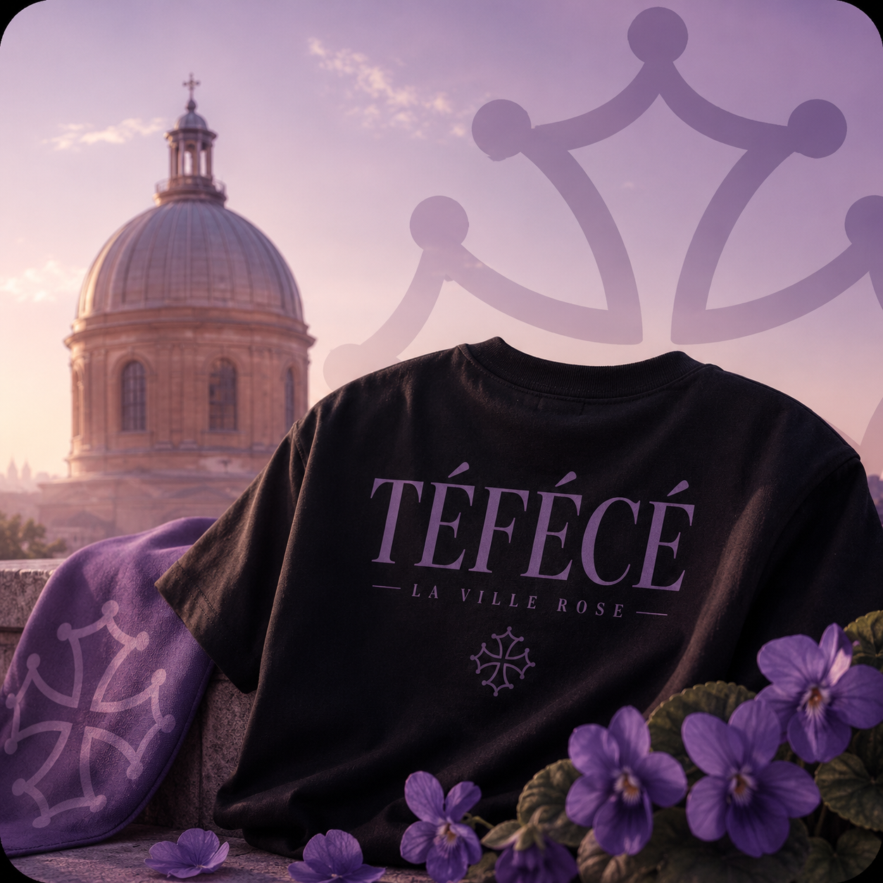 Collection TÉFÉCÉ - Tee-shirts inspirés de Toulouse