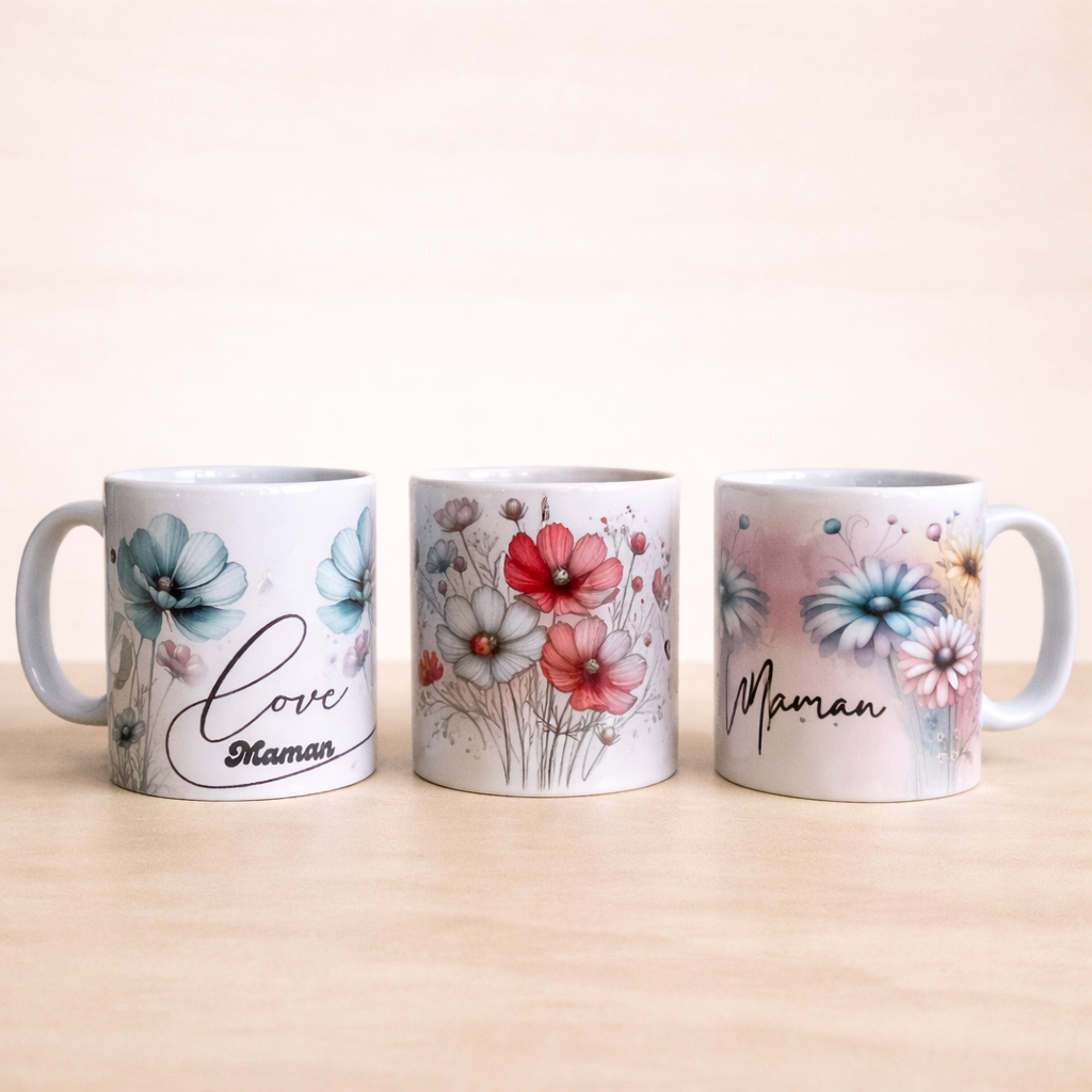 Collection Mugs Fête des Mères
