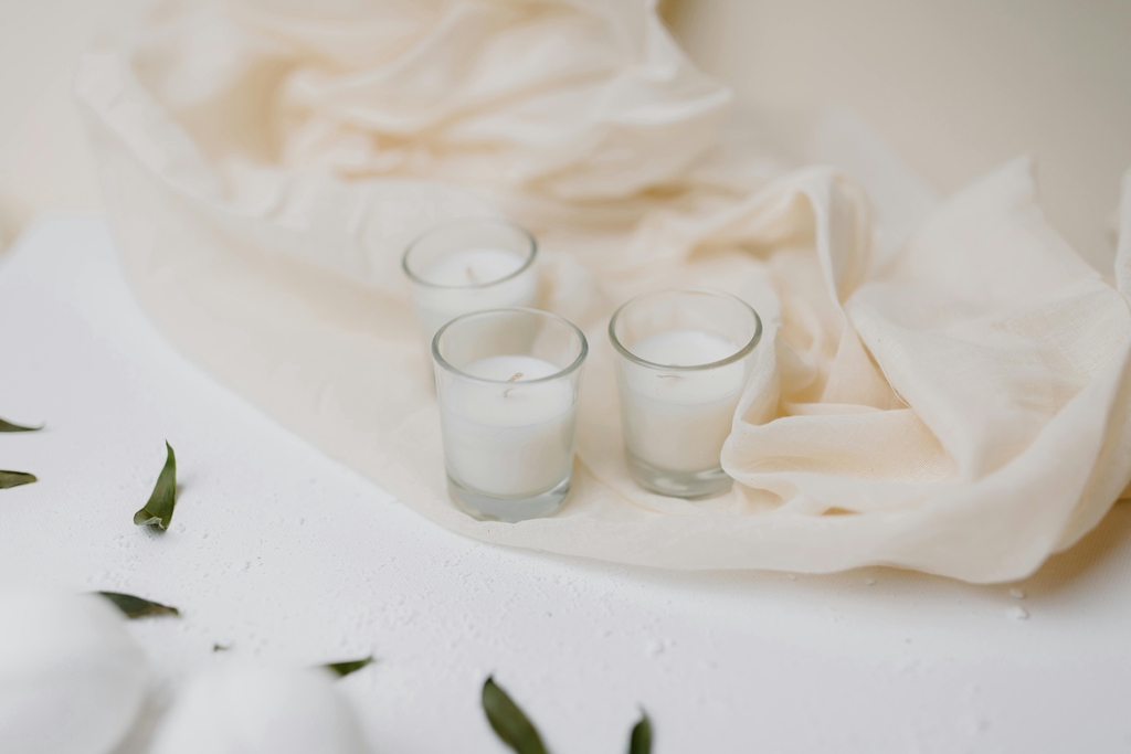 Bougies et fondants parfumés, sur-mesure