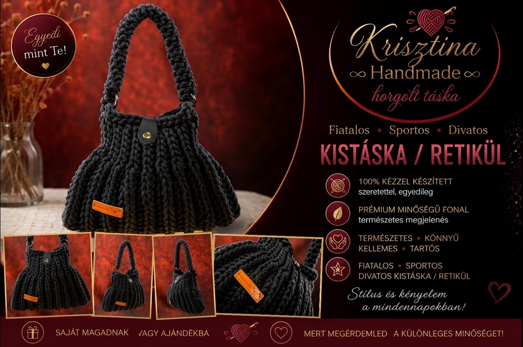 Krisztina Handmade Horgolt áruk